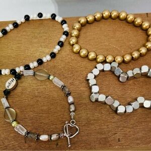 4  Gold and‎ Silver Bracelet Collection